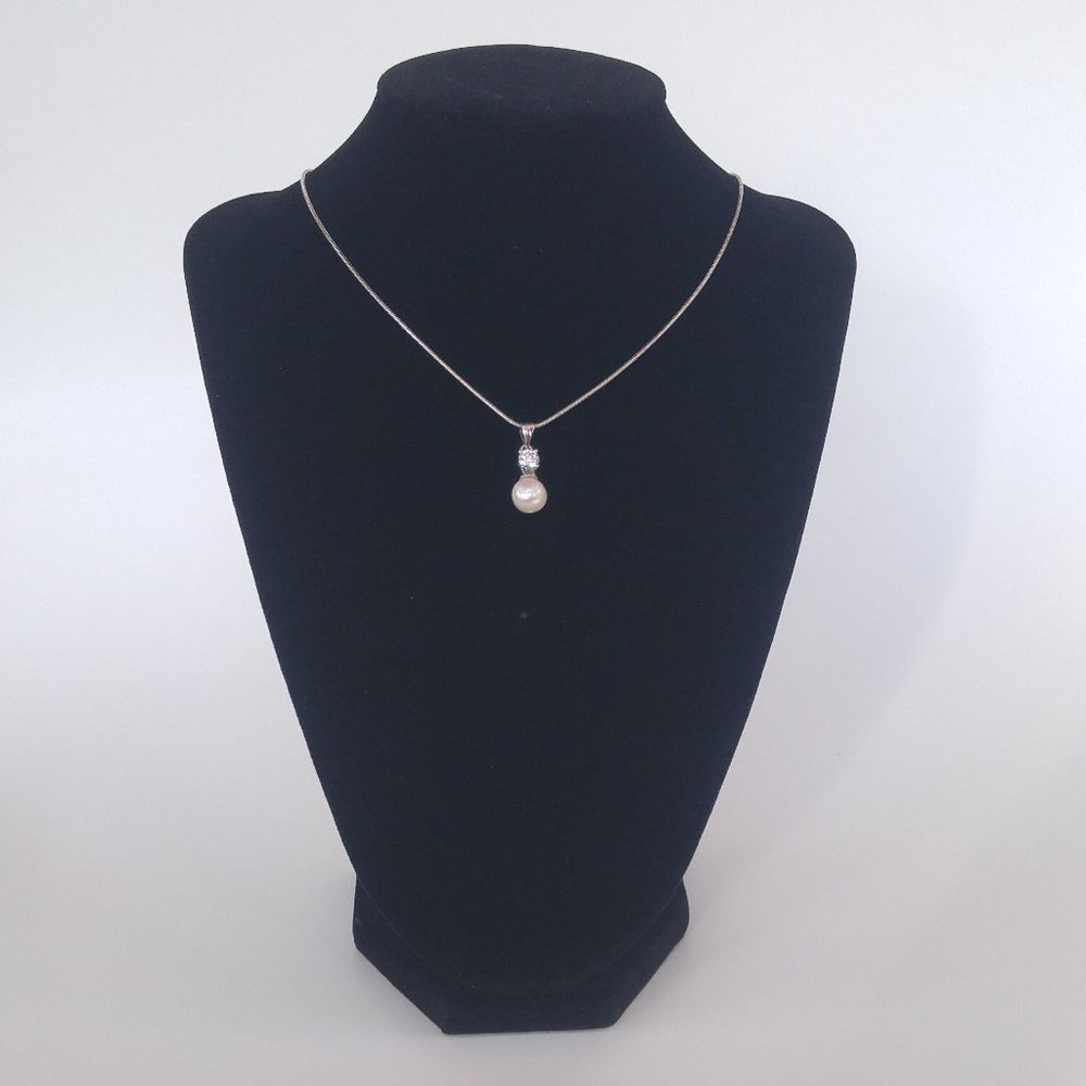 Bret Roberts Freshwater Pearl & Cubic Zirconia Set
